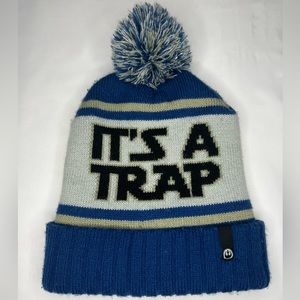 It's a Trap Beanie - Universal Fit, Stay Cozy with Galactic Wit!